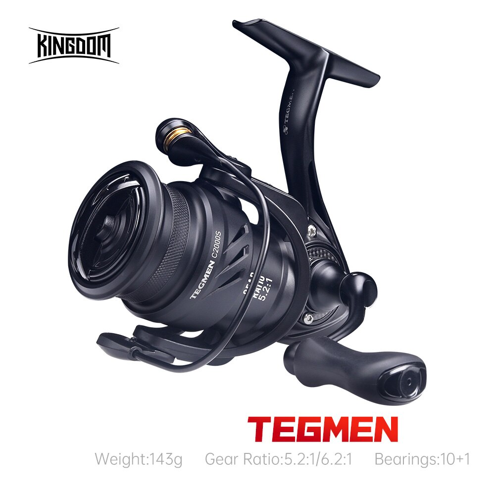 Kingdom Tegmen 5.2:1 6.2:1 143 - огляд і ціна Trolling Reel