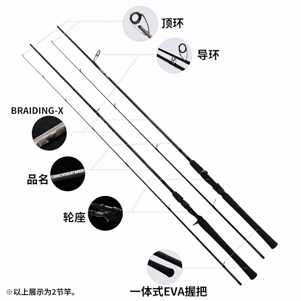DAIWA 26 CROSSFIRE Spinning/Ba - огляд і ціна Daiwa Reel Fuego