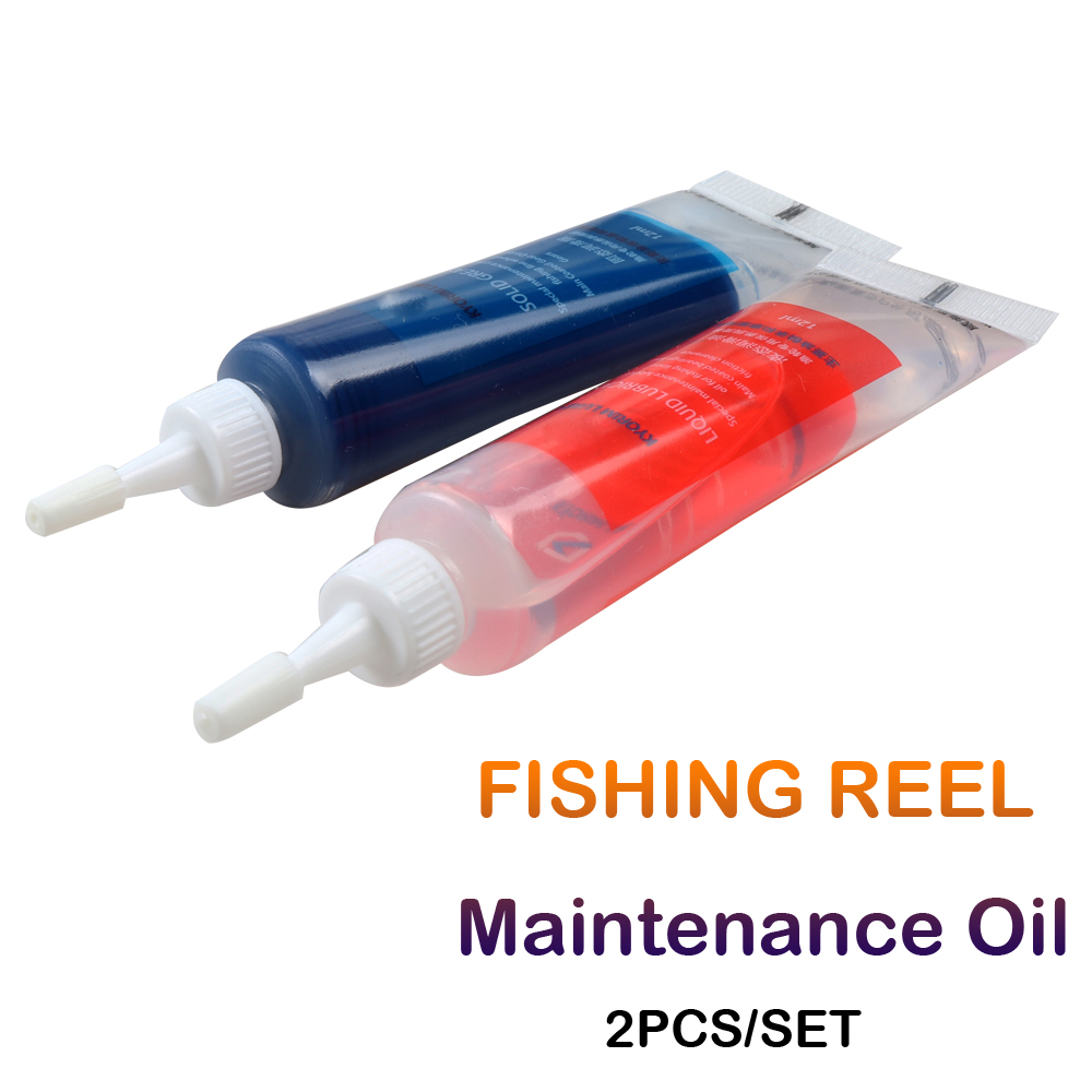 2Pcs Fishing Reel Maintenance  - огляд і ціна Reel Oil